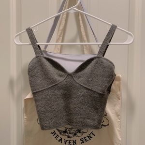 Aritzia Wilfred Sicily Sweater Tank Top